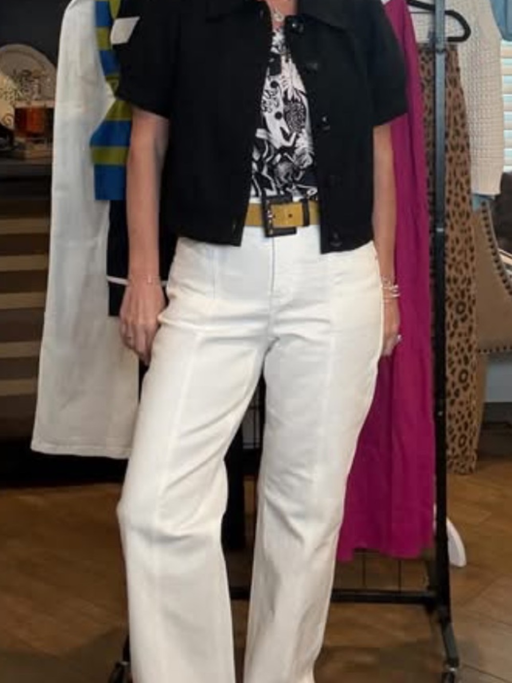 CAbi Lark Jean-White - Picture 10 of 16